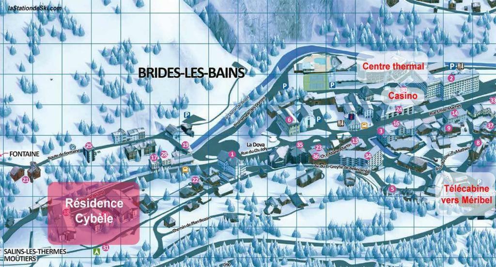 Pensee Des Alpes 2 Etoiles Ski And Spa Brides-les-Bains Dış mekan fotoğraf